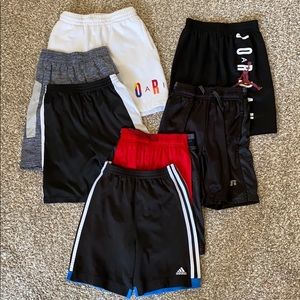 7 piece boys athletic shorts lot